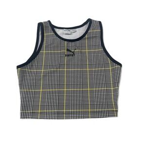 Puma plaid crop top
